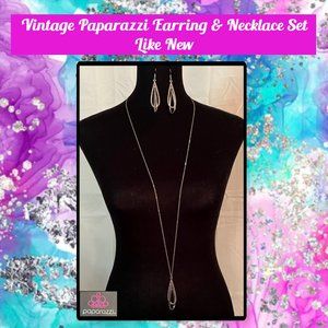 Vintage Paparazzi Earrings & Necklace Set